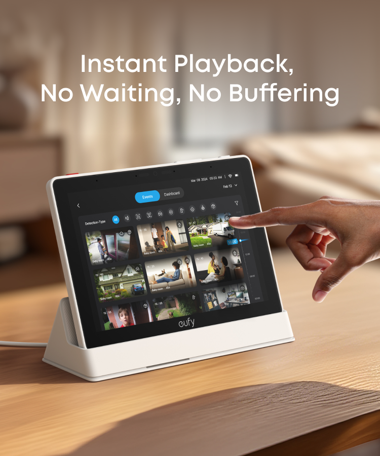 eufy Smart Display E10 + eufyCam S3 Pro Add-on Camera