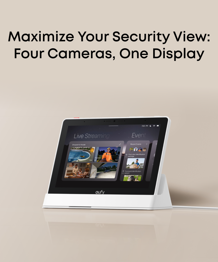 eufy Smart Display E10 + eufy PoE NVR Security System S4 Max