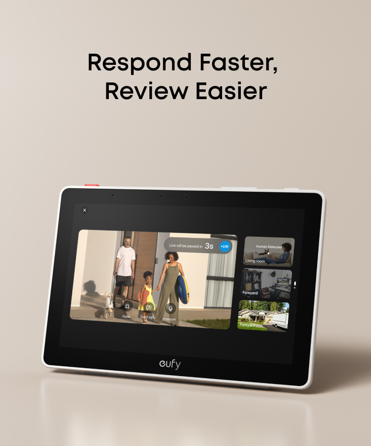 eufy Smart Display E10 + eufy HomeBase S380