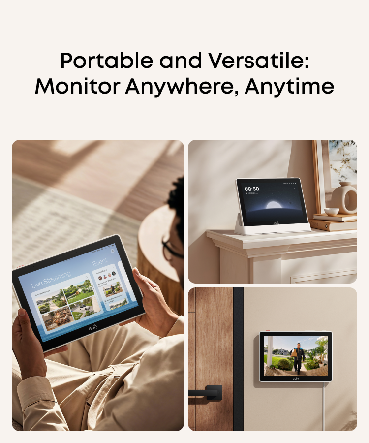 eufy Smart Display E10 + eufy HomeBase S380