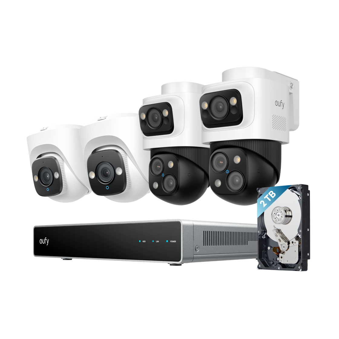 eufy PoE NVR Security System S4