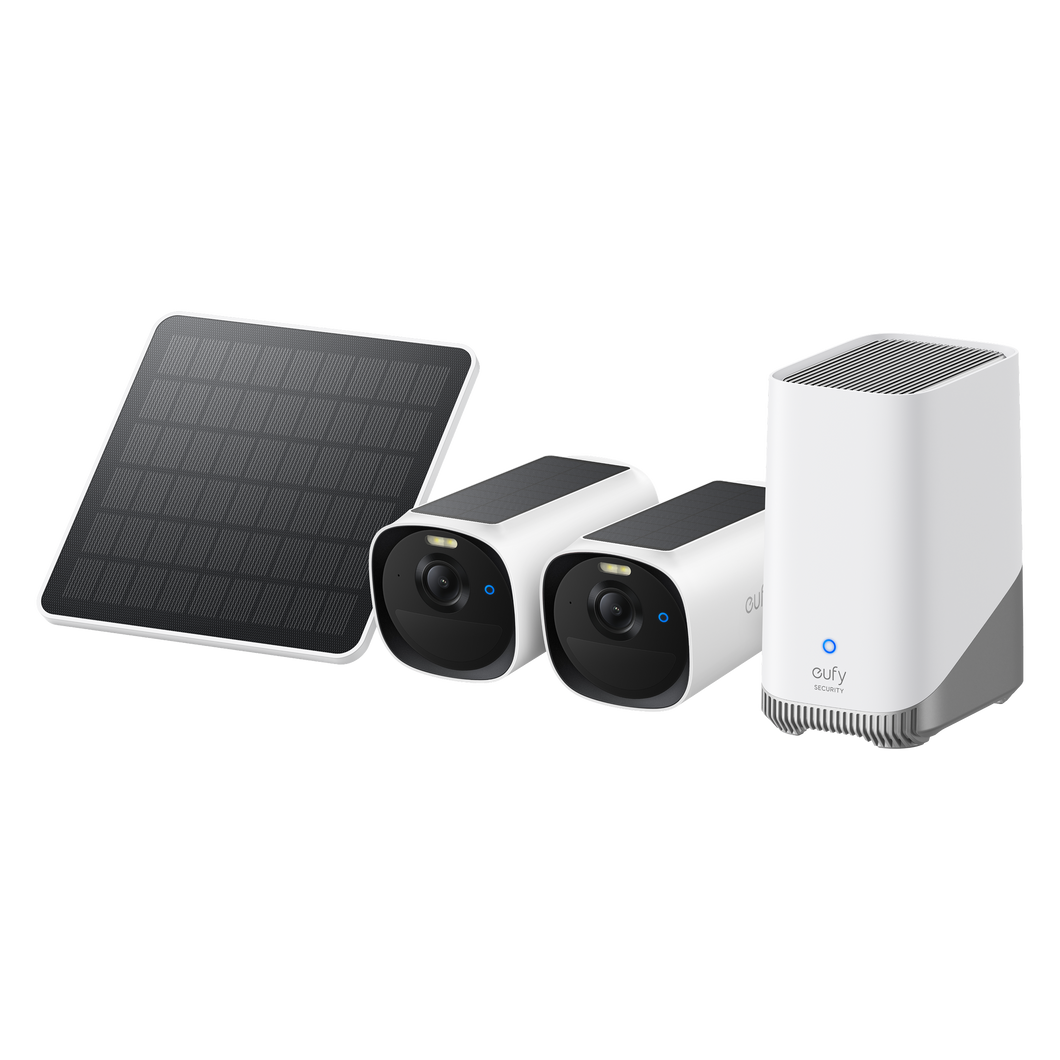eufyCam E40 2-Cam Kit (HomeBase™ S380 and Solar Panel)