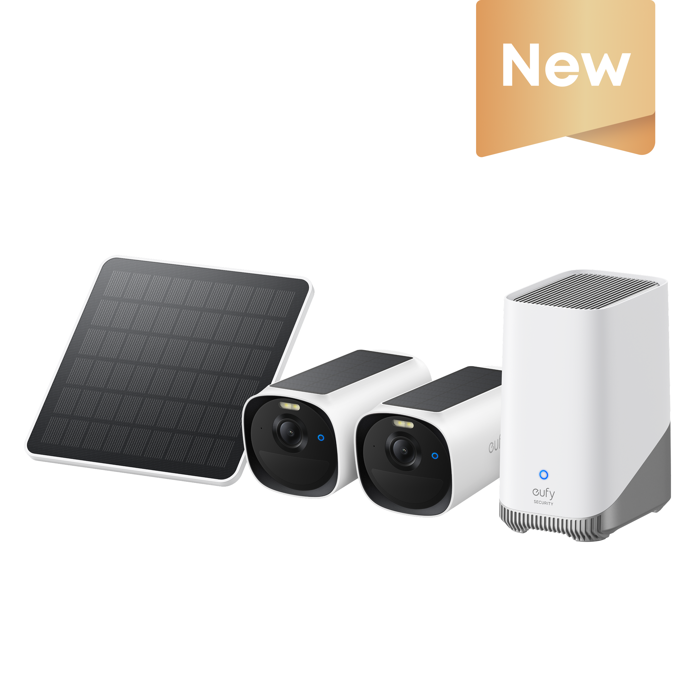 eufyCam E40 2-Cam Kit (HomeBase S380 and Solar Panel)