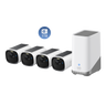 eufyCam E40 4-Cam Kit (HomeBase S380) + 1 TB Hard Drive