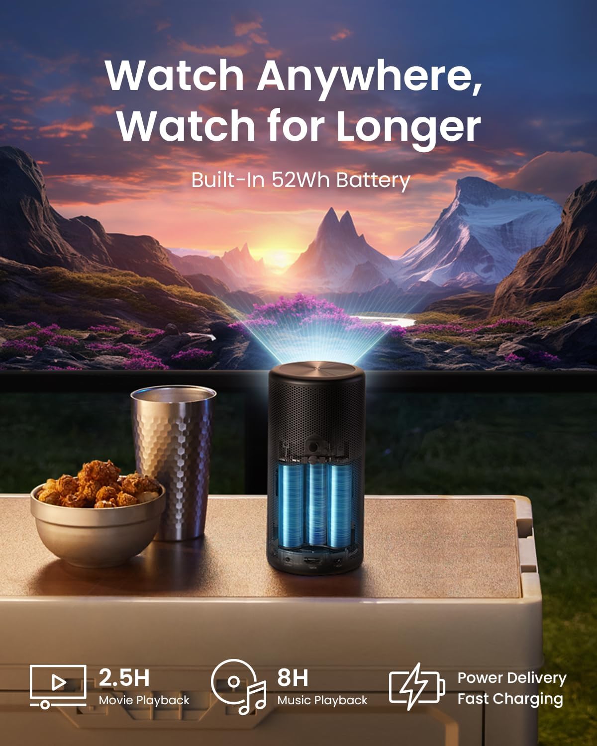 soundcore Nebula Capsule 3 Laser | Laser-Powered Mini Projector