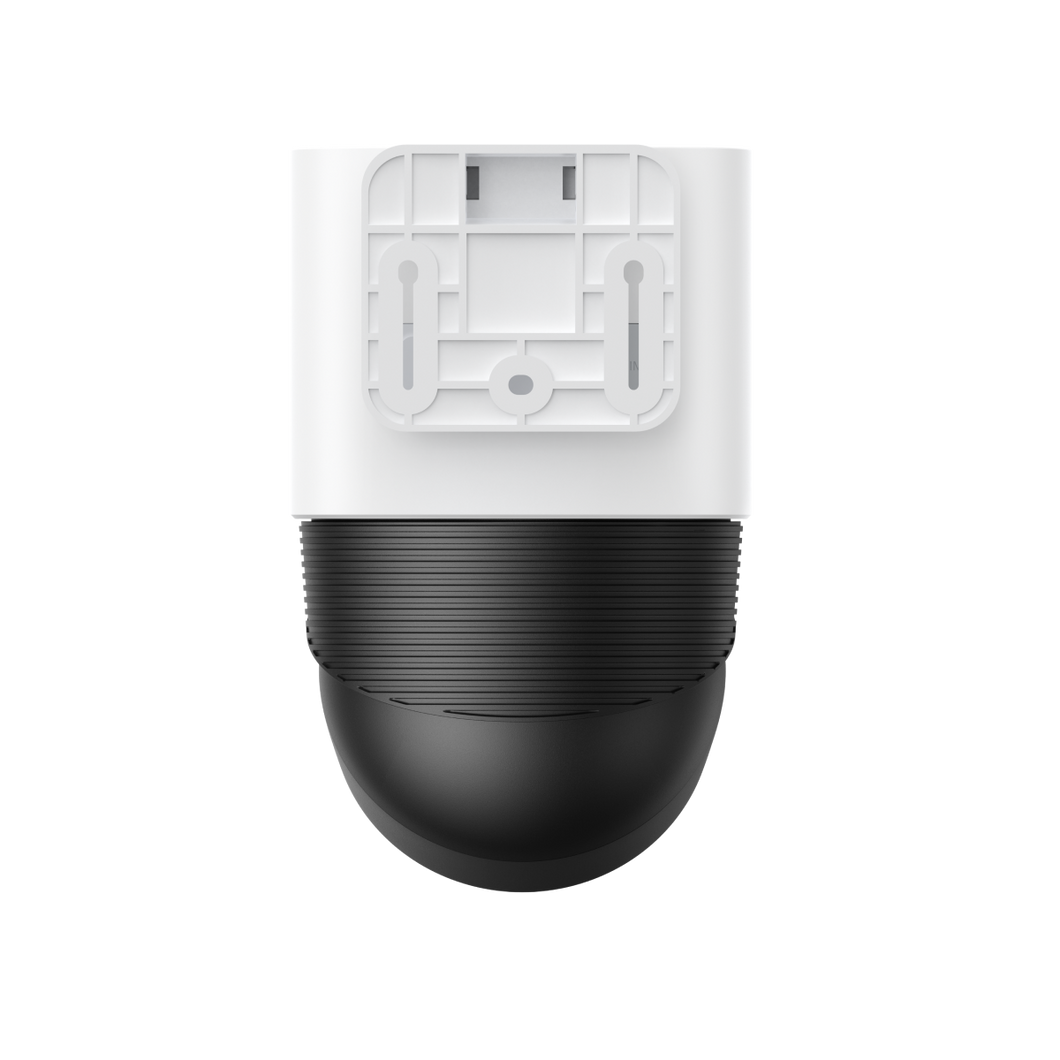 eufy camera rear view with mounting bracket for outdoor installation