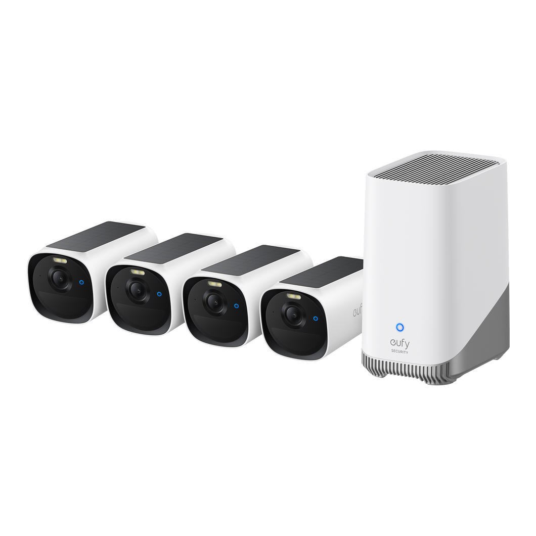 eufyCam E40 4-Cam Kit (HomeBase S380)