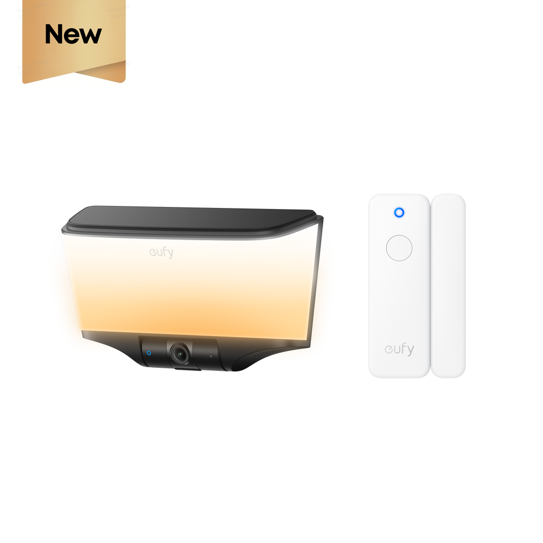 eufy Wall Light Cam S4 + Entry Sensor