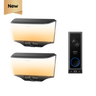 eufy Wall Light Cam S4（2 pack）+ Video Doorbell E340