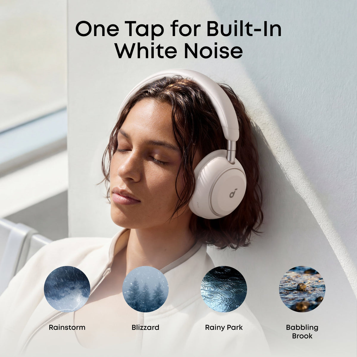 soundcore Space 2 | Comfortable Noise Cancelling Headphones with All-Day Wearing