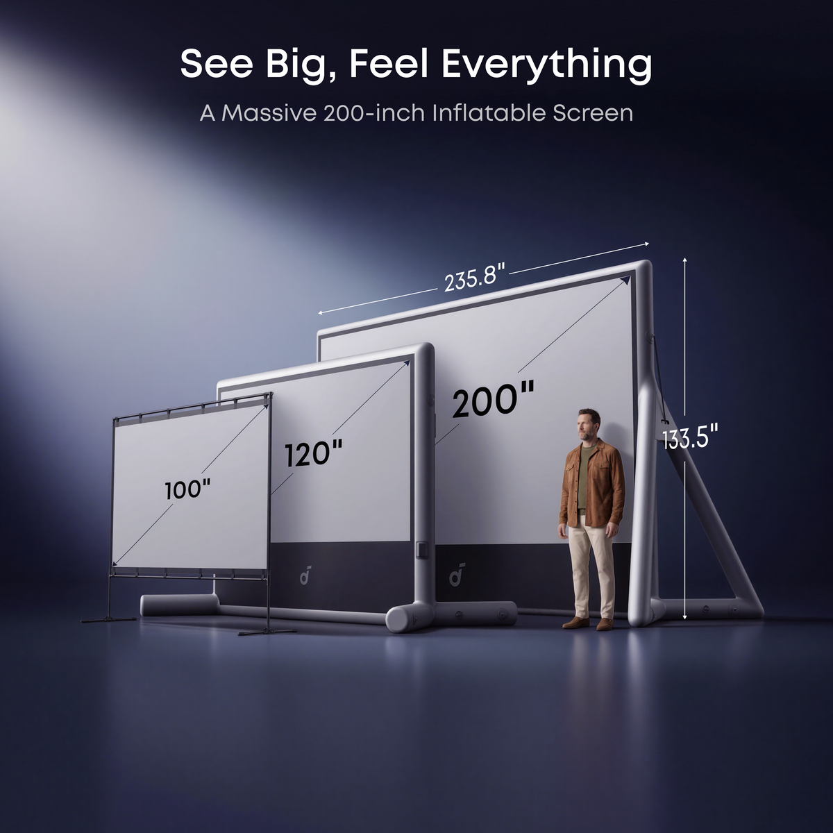 soundcore Nebula X1 Pro 4K Projector | World's First Mobile Theater Station