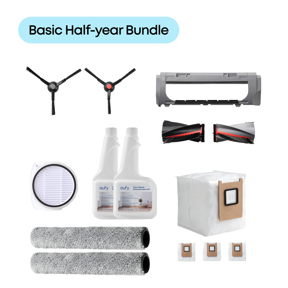 Basic Half-year Accessory Subscription Bundle for Anker eufy Omni E35