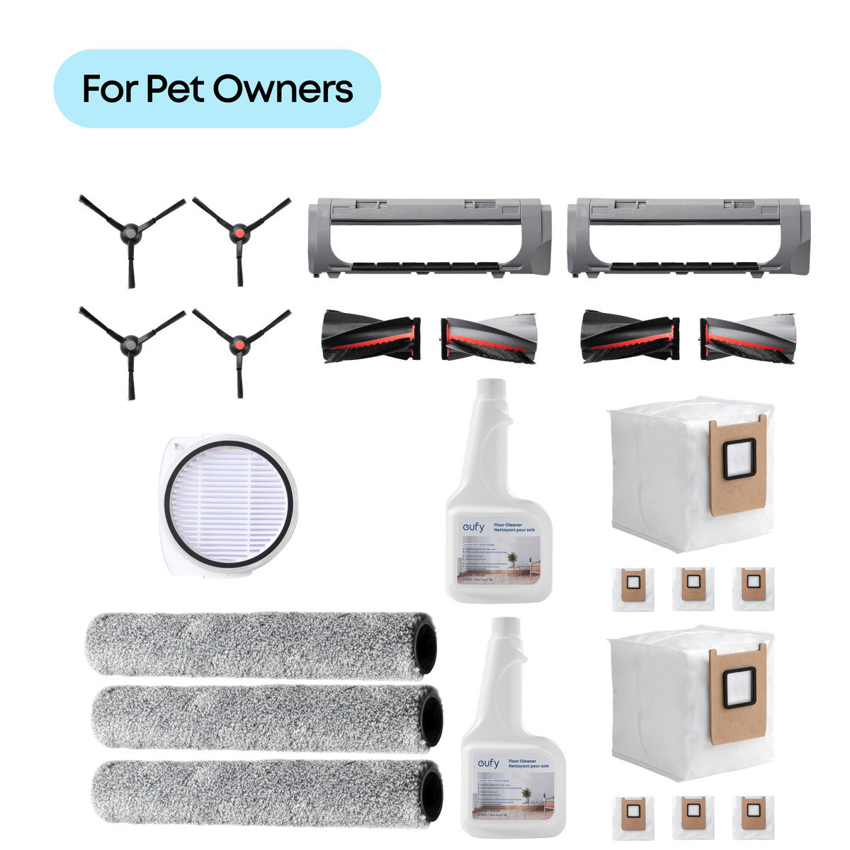 Pet Owner Accessory Subscription Bundle for for Anker eufy Omni E35