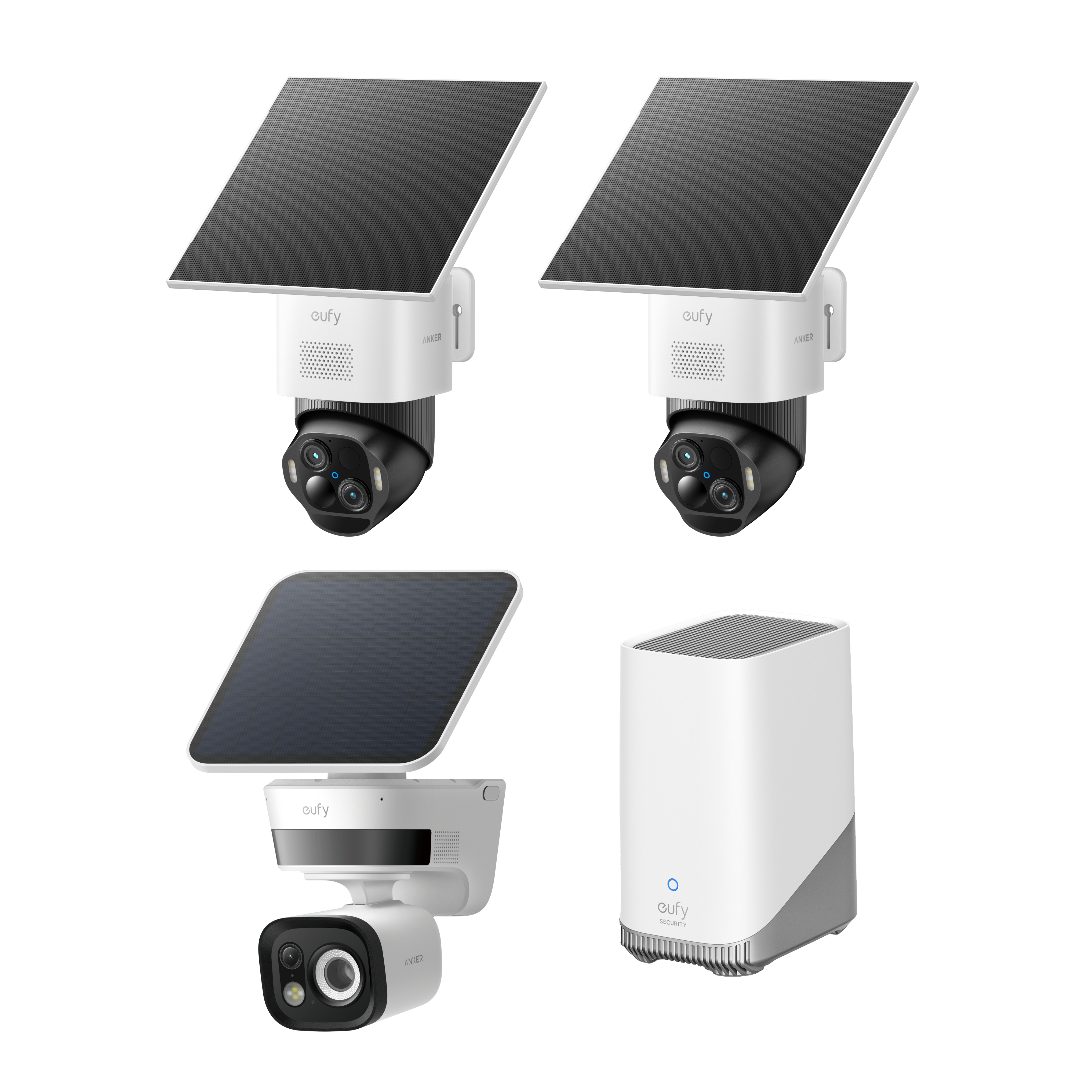 SoloCam E50 2-Cam Kit + TrackLight Cam S1