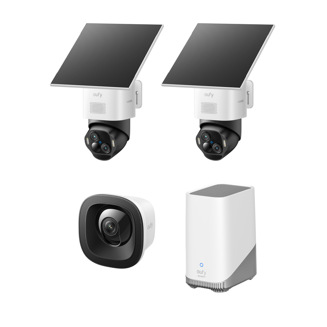 SoloCam E50 2-Cam Kit + Window Camera E10