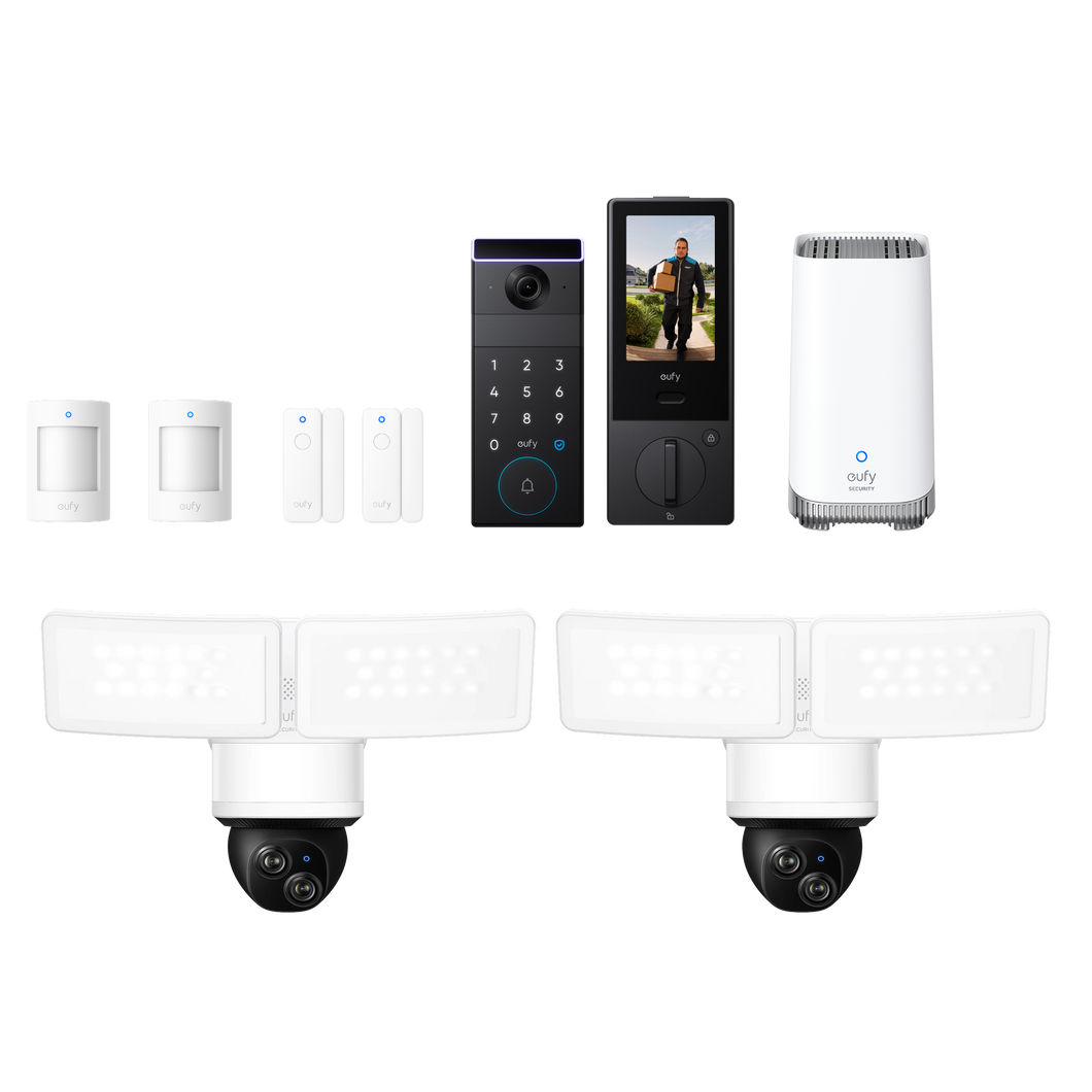 eufy Front Door Security Bundle with Alarm System + HomeBase™ S380