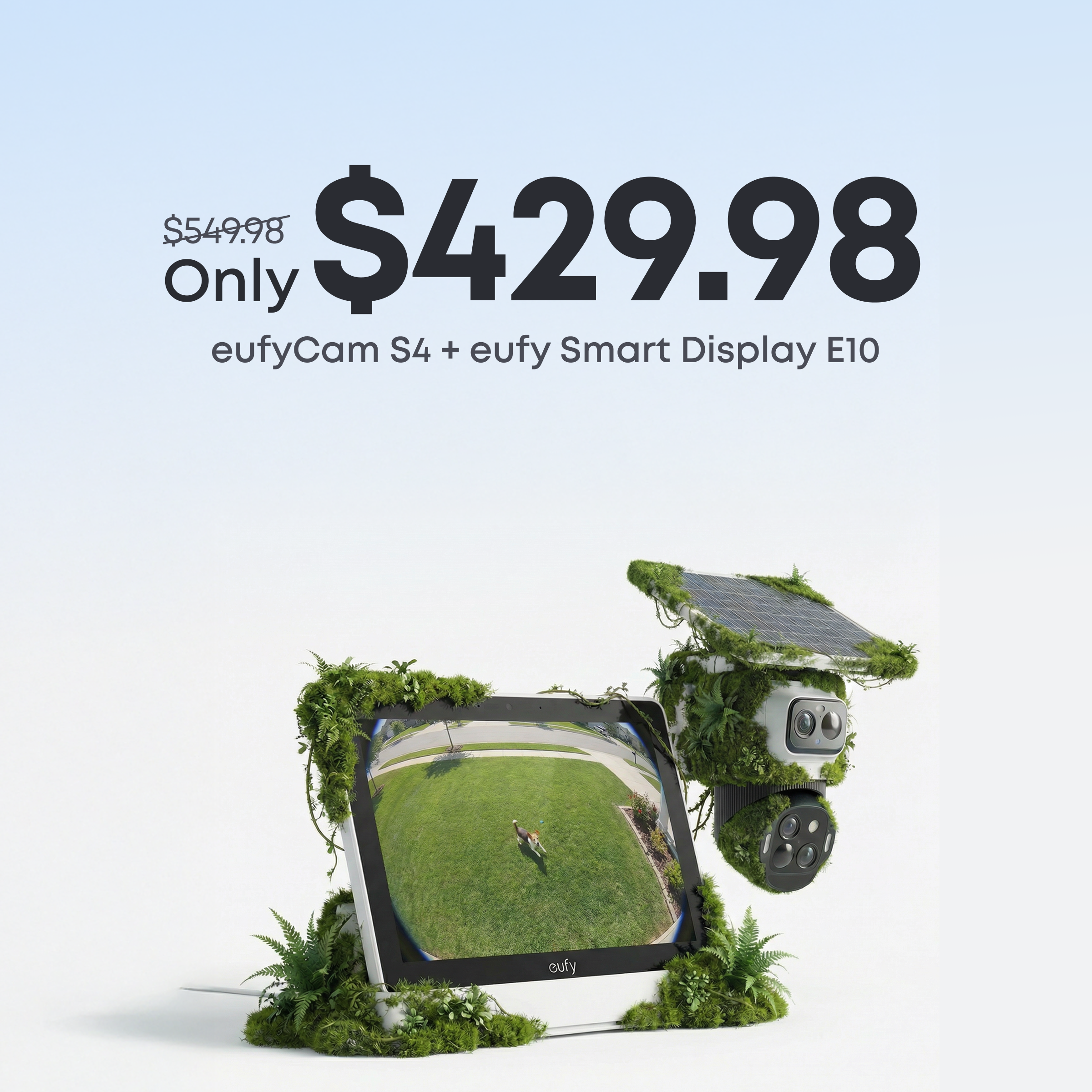 eufyCam S4 + eufy Smart Display E10