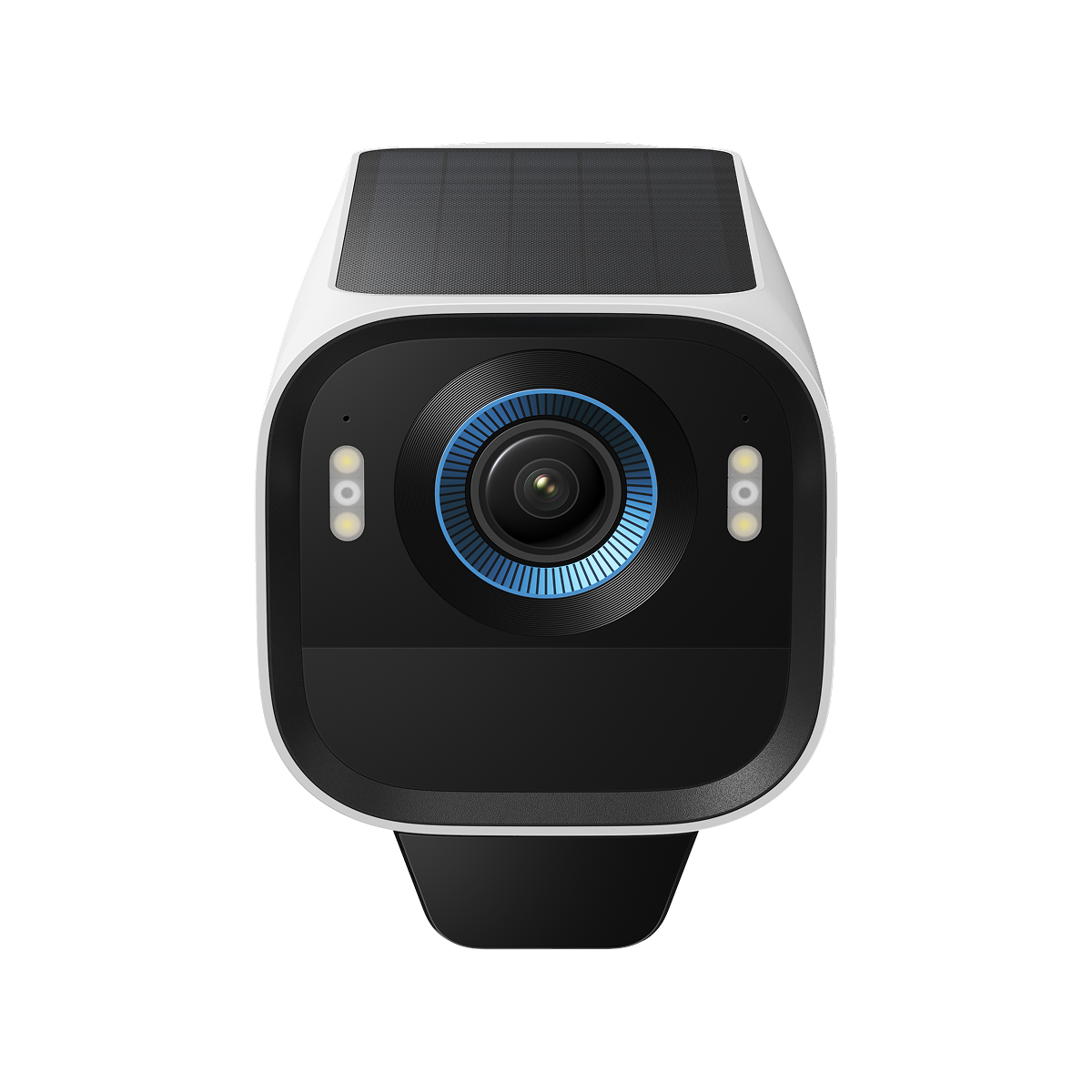 eufy security camera with solar panel for outdoor surveillance