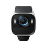 eufy security camera with solar panel for outdoor surveillance