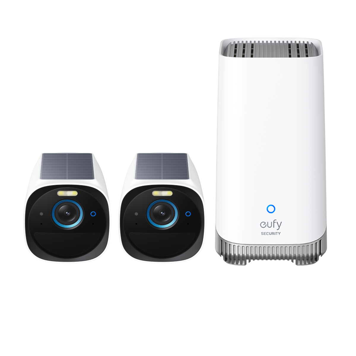 eufy solar cameras with base station for home monitoring