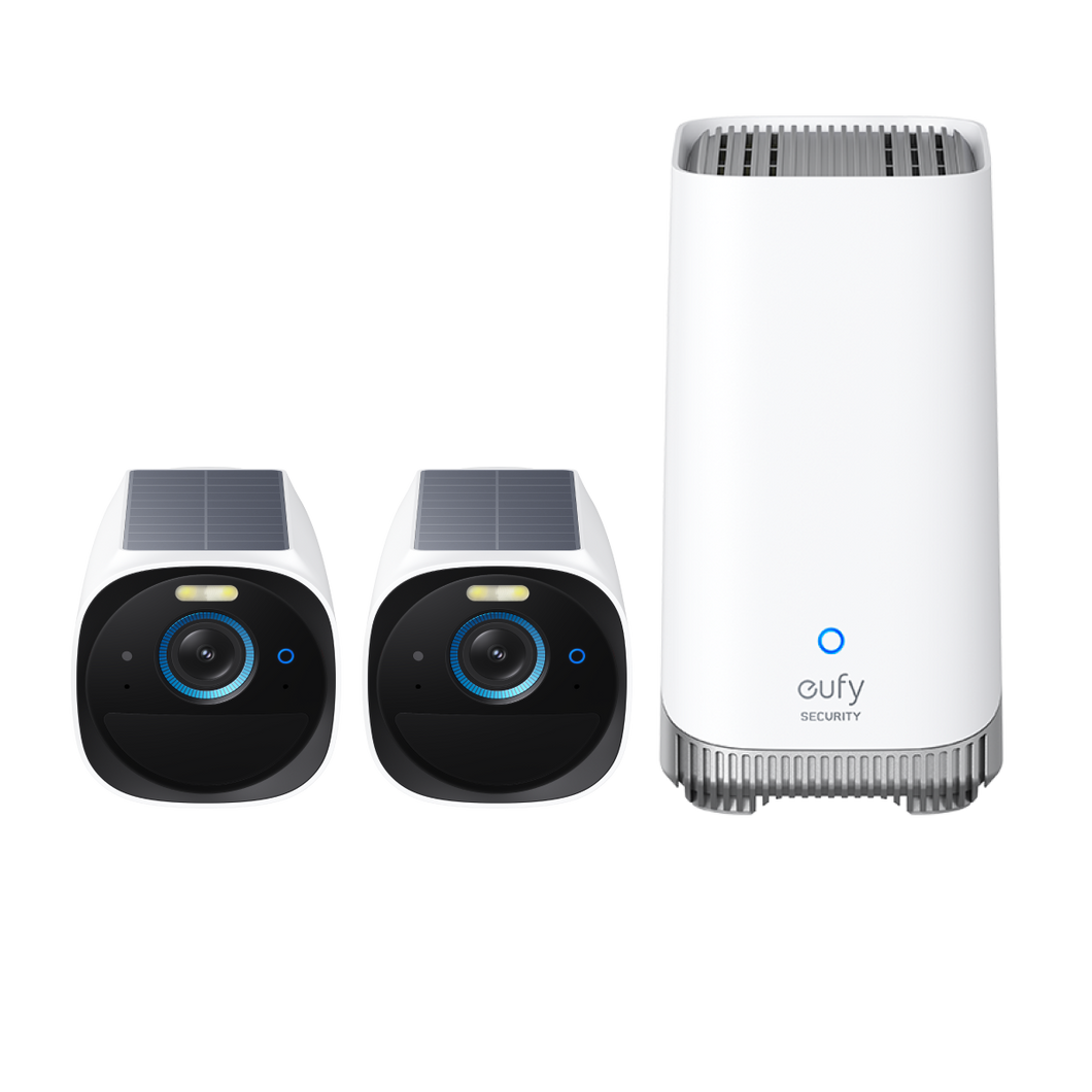 eufy solar cameras with base station for home monitoring