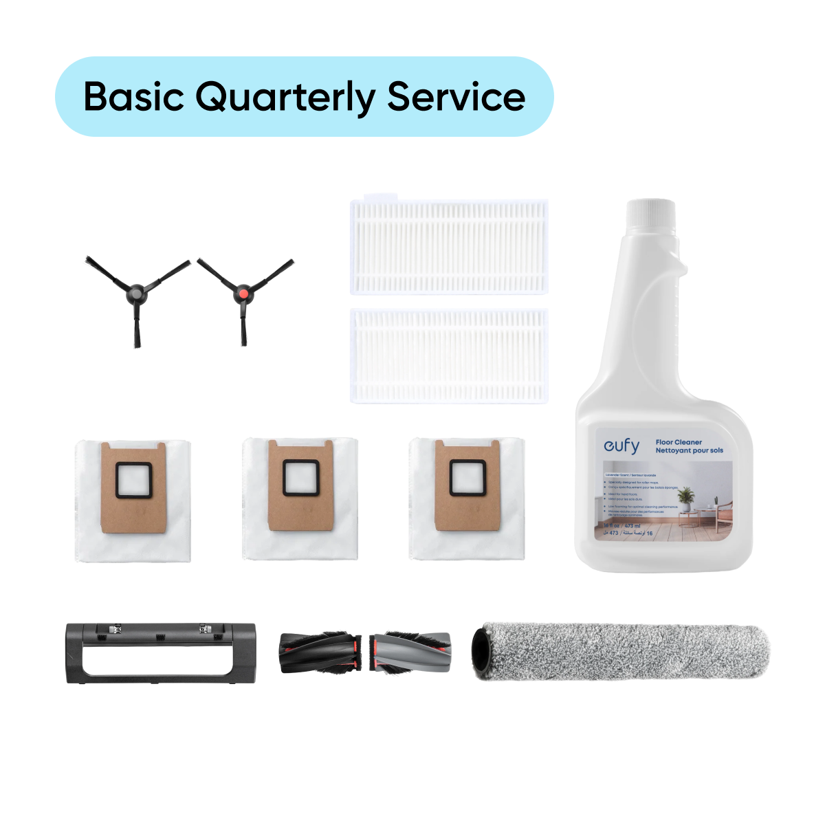 Basic Quarterly Accessory Subscription Bundle for eufy Omni C28