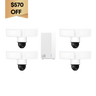 eufy Floodlight Camera E340 (4-Cam Kit) + eufy HomeBase™ Professional S1