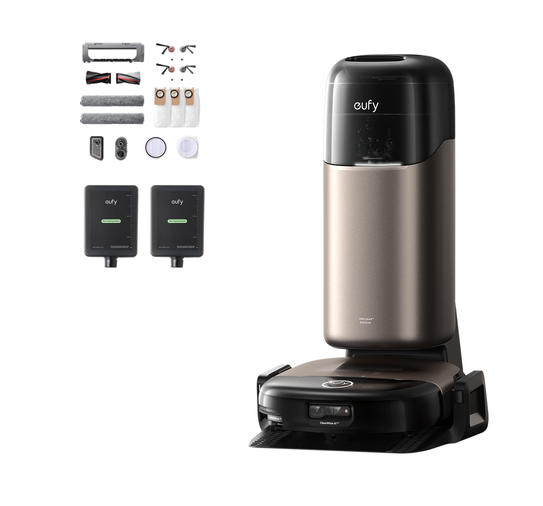 eufy Robot Vacuum Omni S2 + Accessory Kit + Hard Floor Cleaner * 2