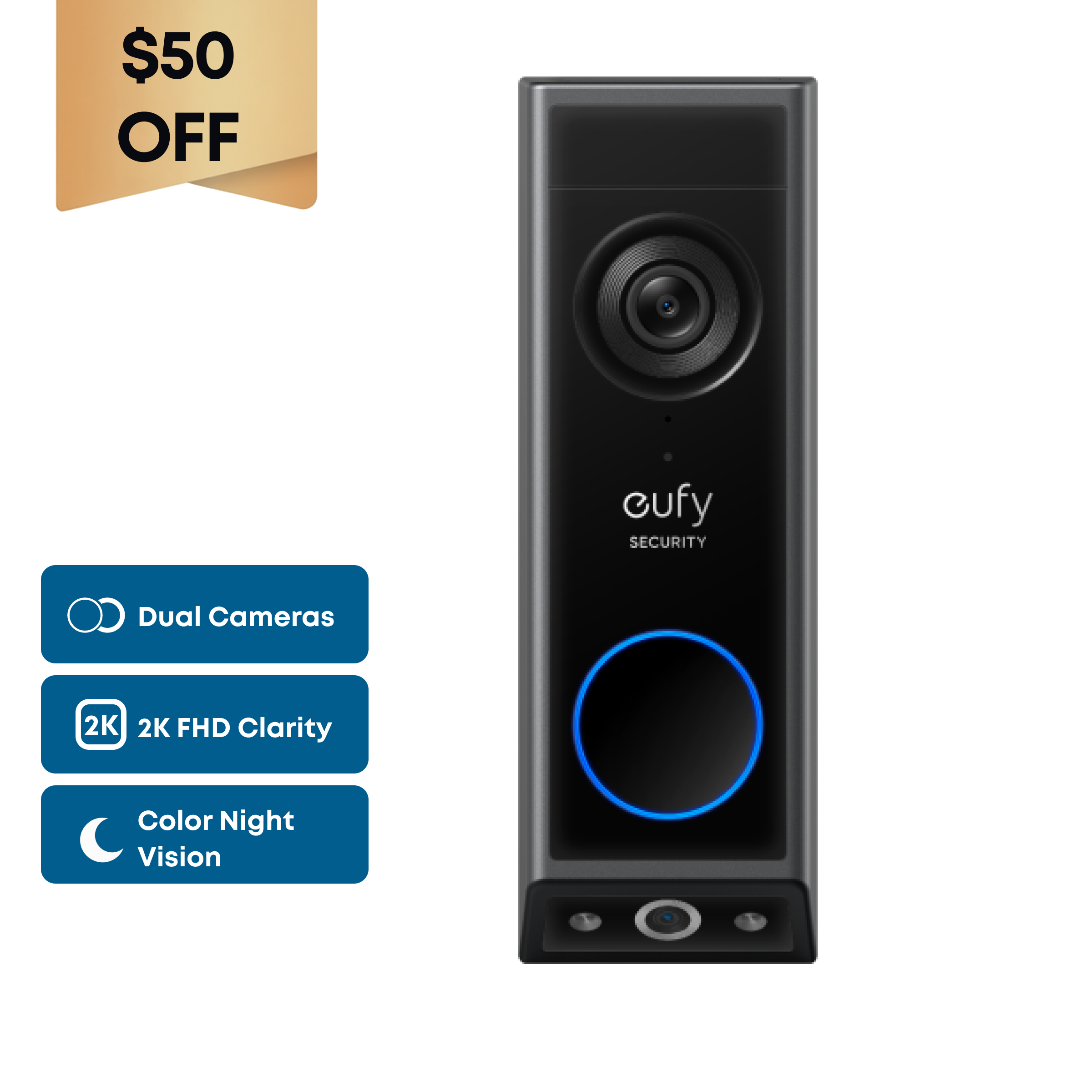 Video Doorbell E340 (Battery Powered)