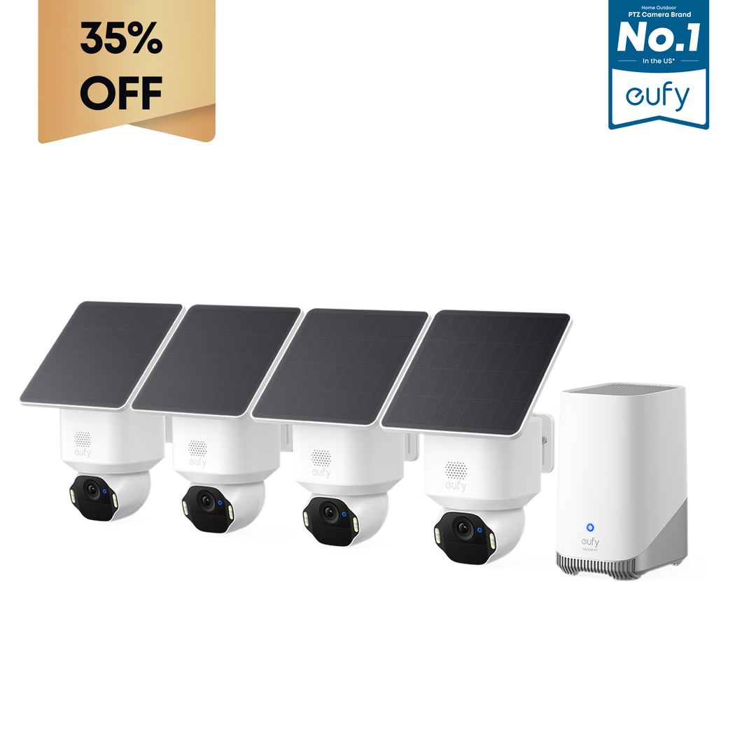 eufy SoloCam E42 4-Cam Kit (HomeBase™ S380)