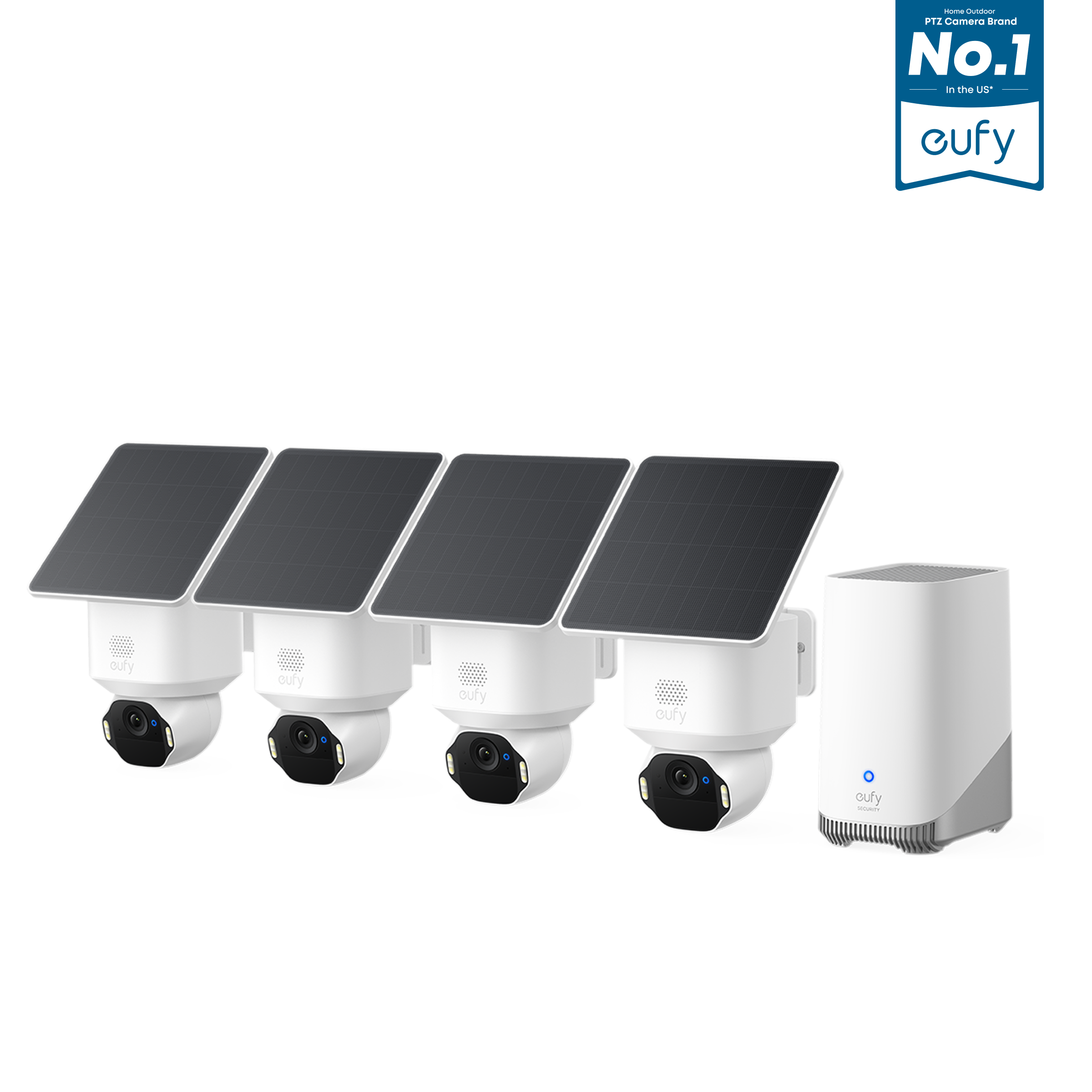 eufy SoloCam E42 4-Cam Kit (HomeBase™ S380)