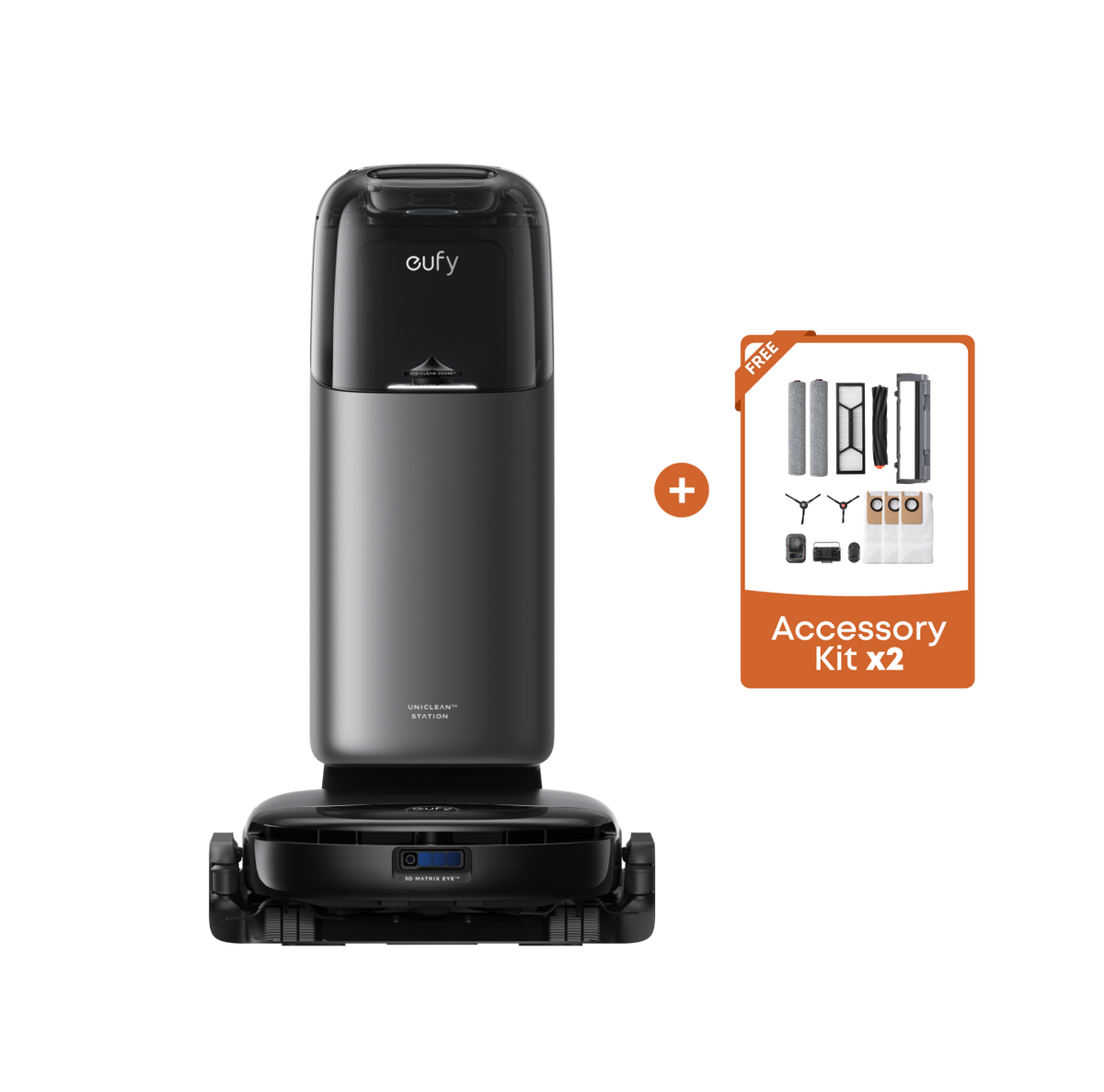 eufy Robot Vacuum Omni S1 Pro + 2*Replacement Kits