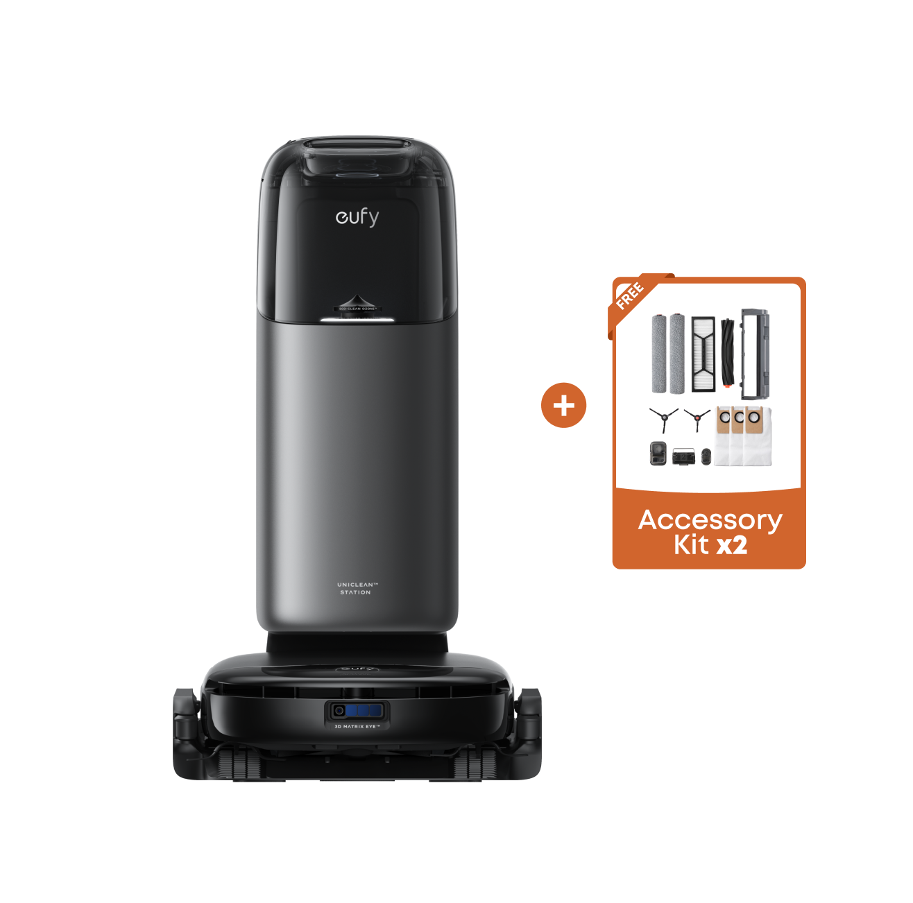 eufy Robot Vacuum Omni S1 Pro + 2*Replacement Kits