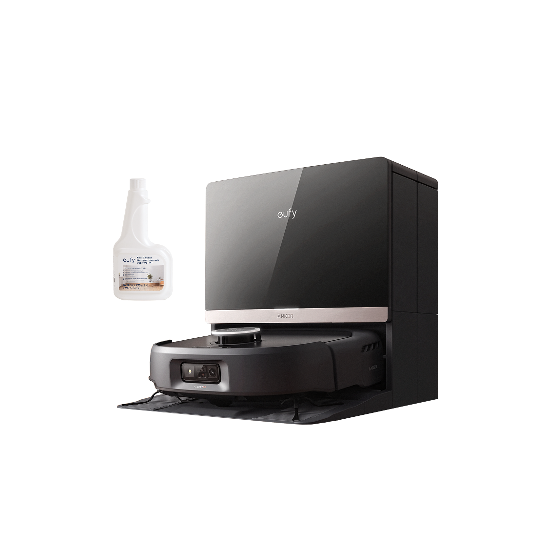 eufy Robot Vacuum Omni E35 + Cleaning Solution