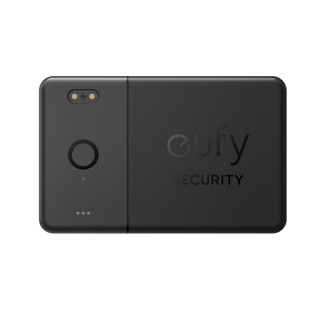 eufy with black security accessory and camera