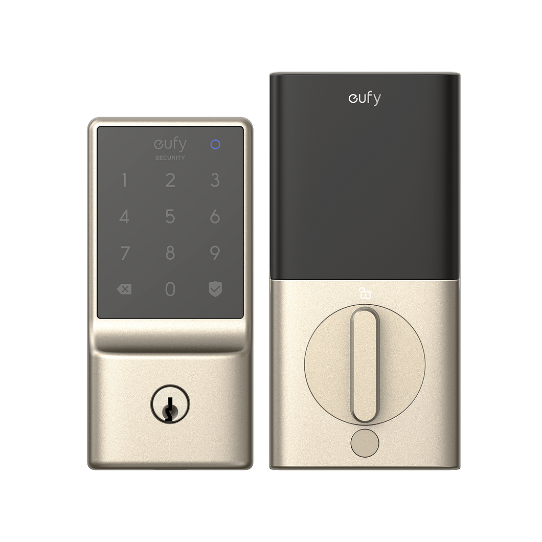 eufy smart lock with keypad for secure entry.