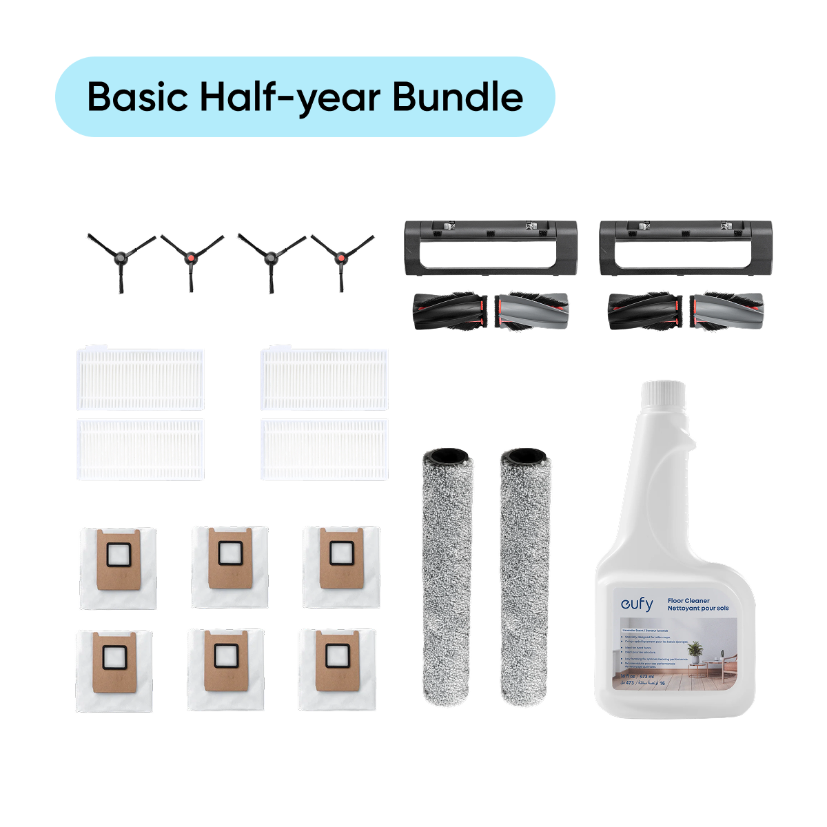 Basic Half-Year Accessory Subscription Bundle for eufy Omni C28