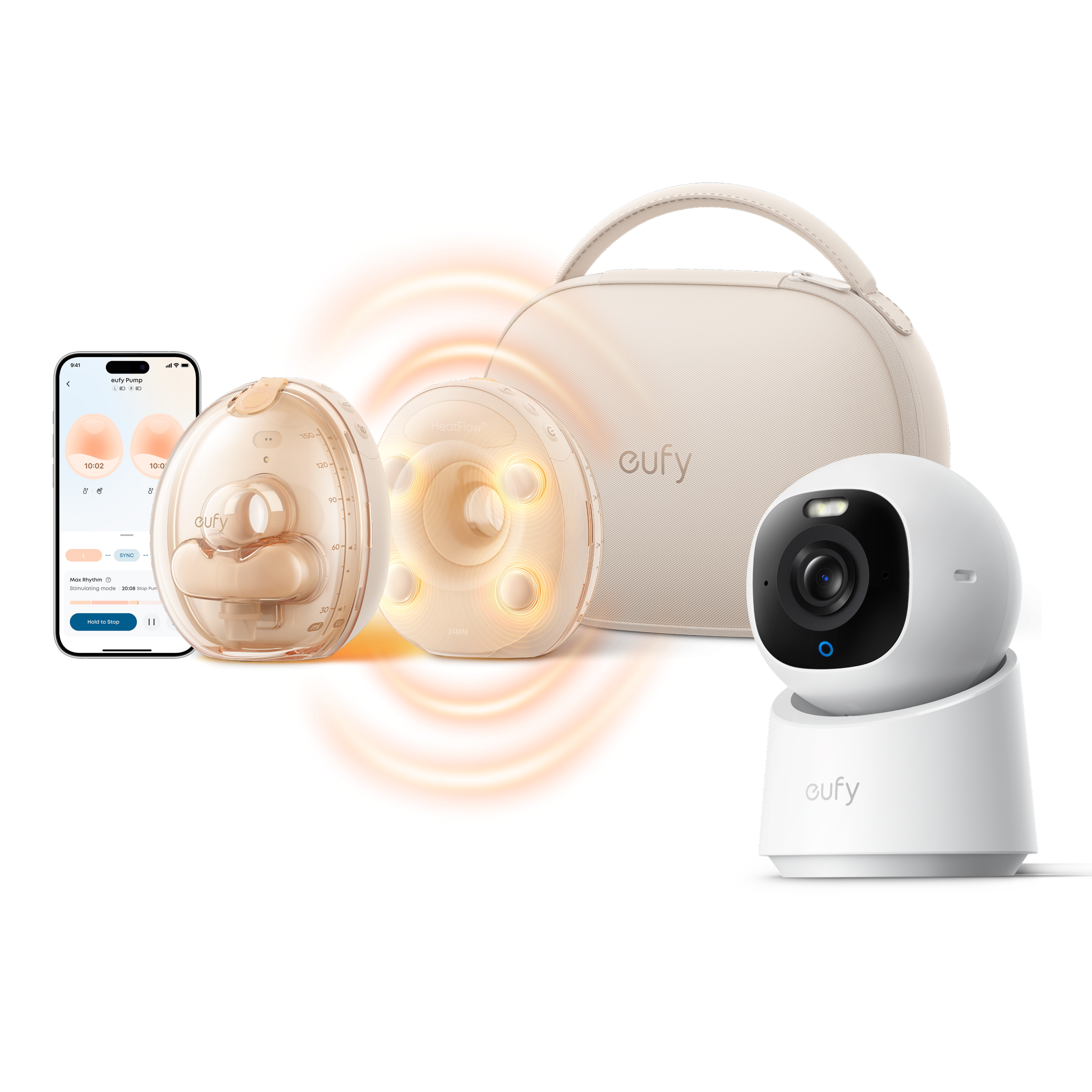 eufy Wearable Breast Pump S2 Pro & Indoor Cam E30