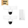 eufy Floodlight Camera E340 (2-Cam Kit) + eufy HomeBase™ Professional S1