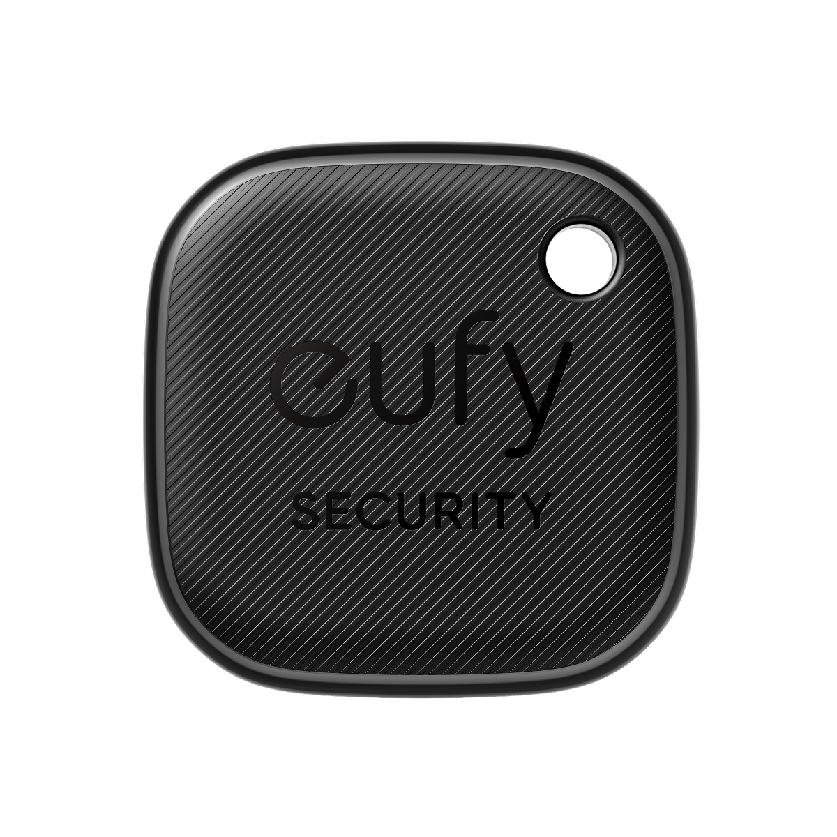 eufy black security tracker with logo for smart tracking