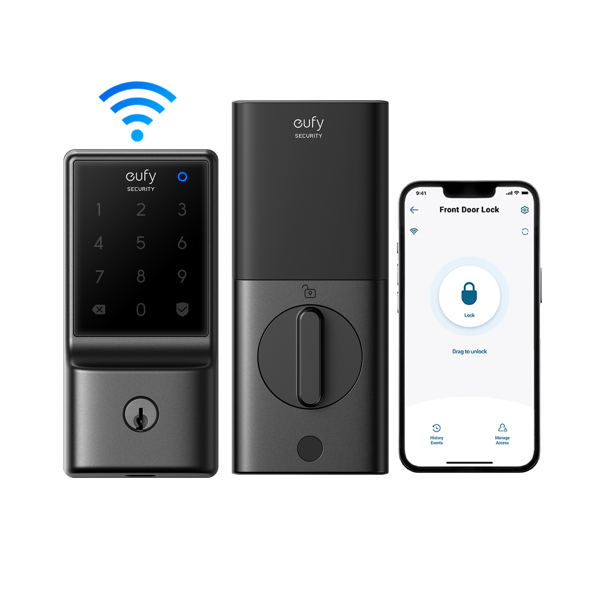 eufy smart door lock with wireless keypad and app control