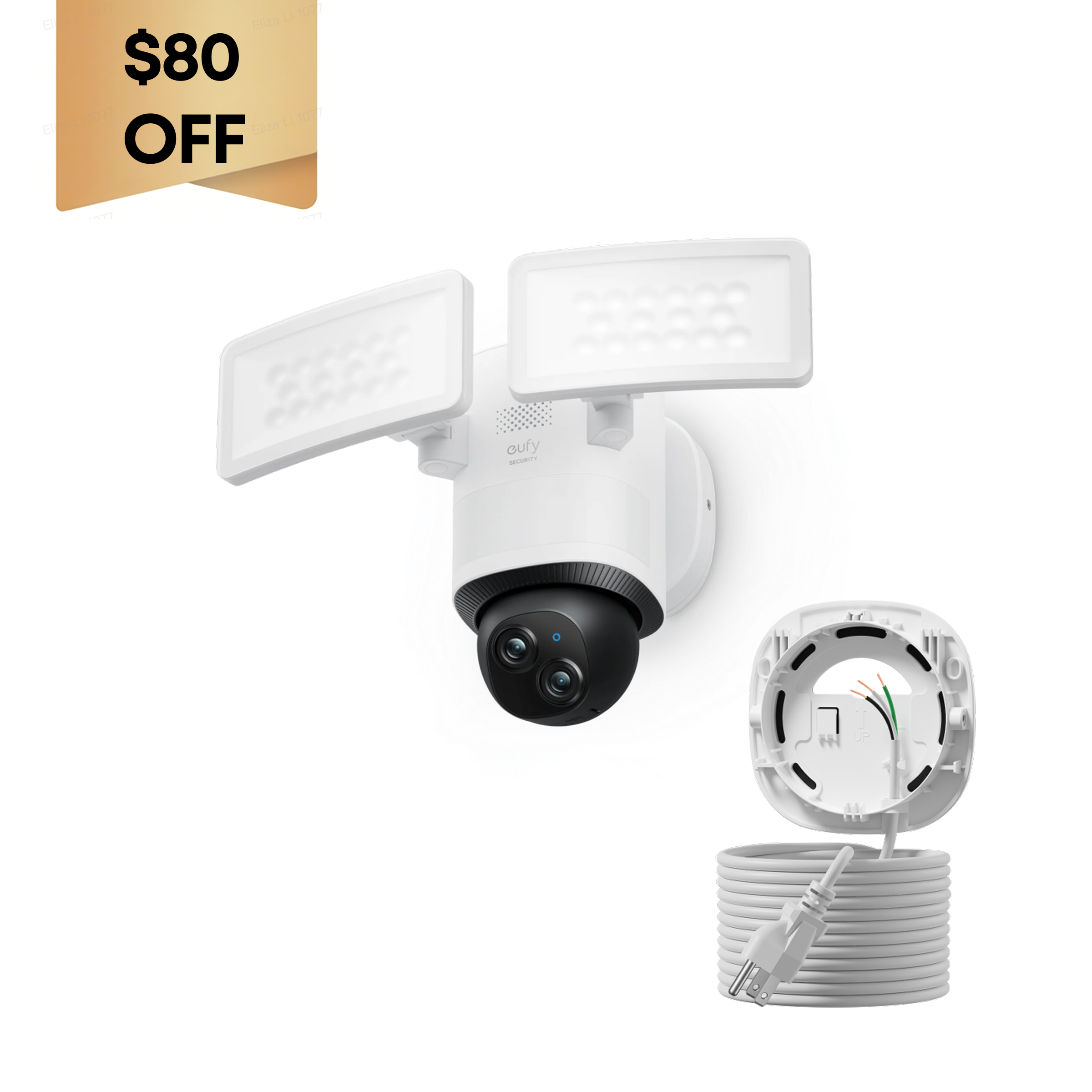eufy Floodlight Camera E340 with AC Cable