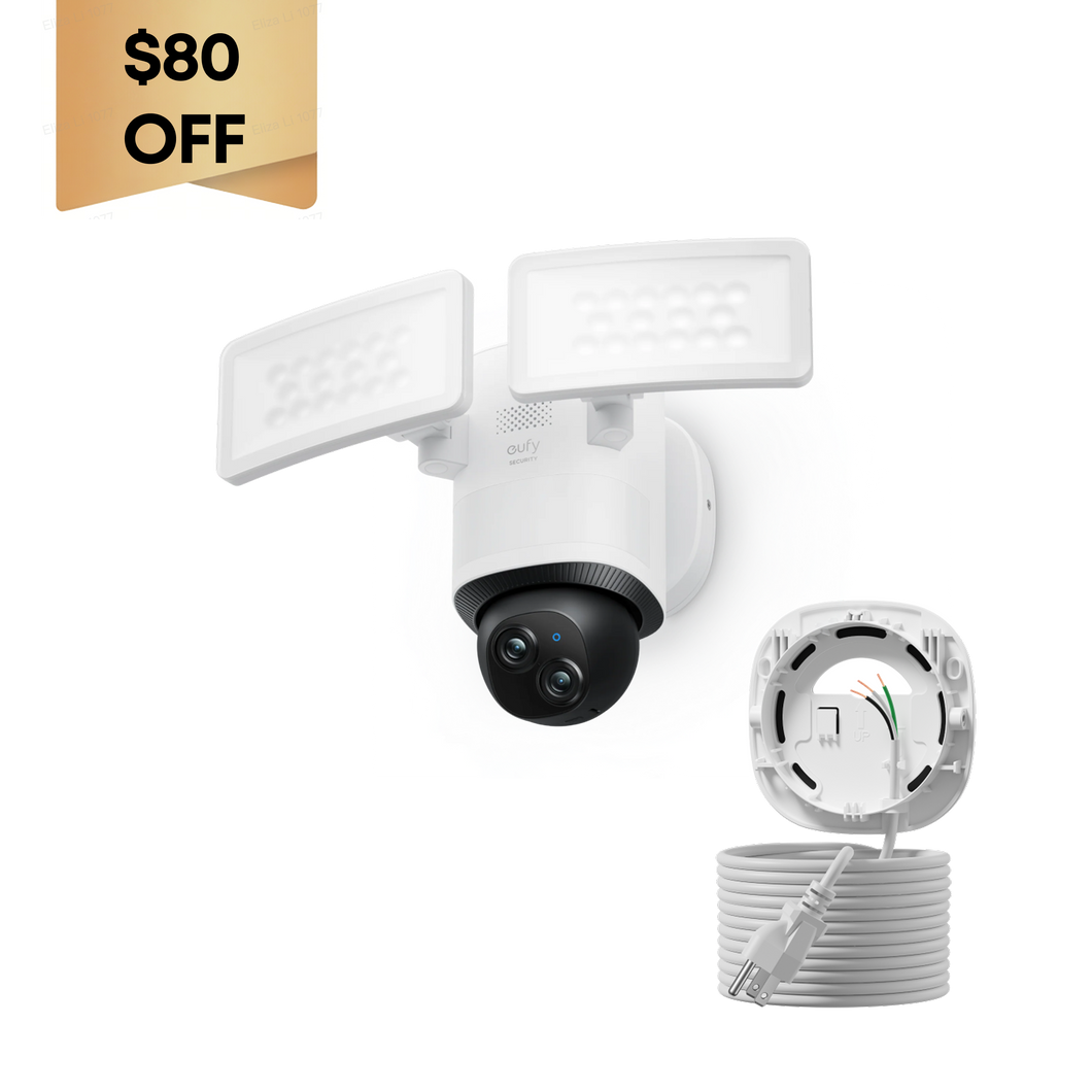 eufy Floodlight Camera E340 with AC Cable