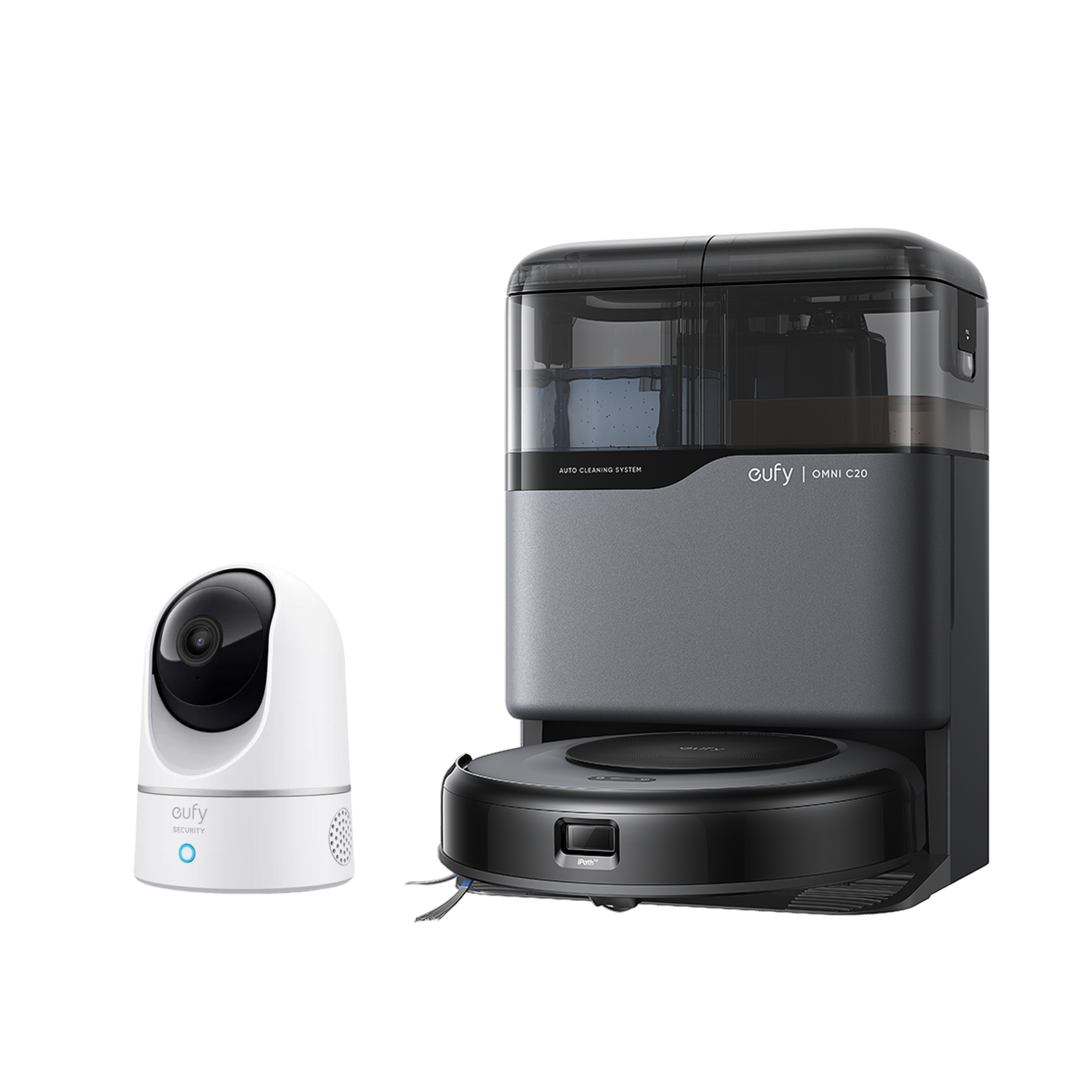 eufy Robot Vacuum Omni C20 + Indoor Cam E220 (ExpertSecure System)