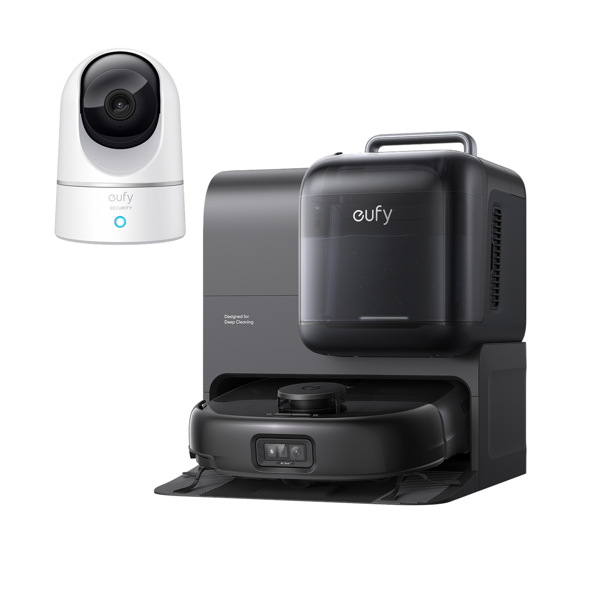 eufy Robot Vacuum Omni E28 + Indoor Cam E220