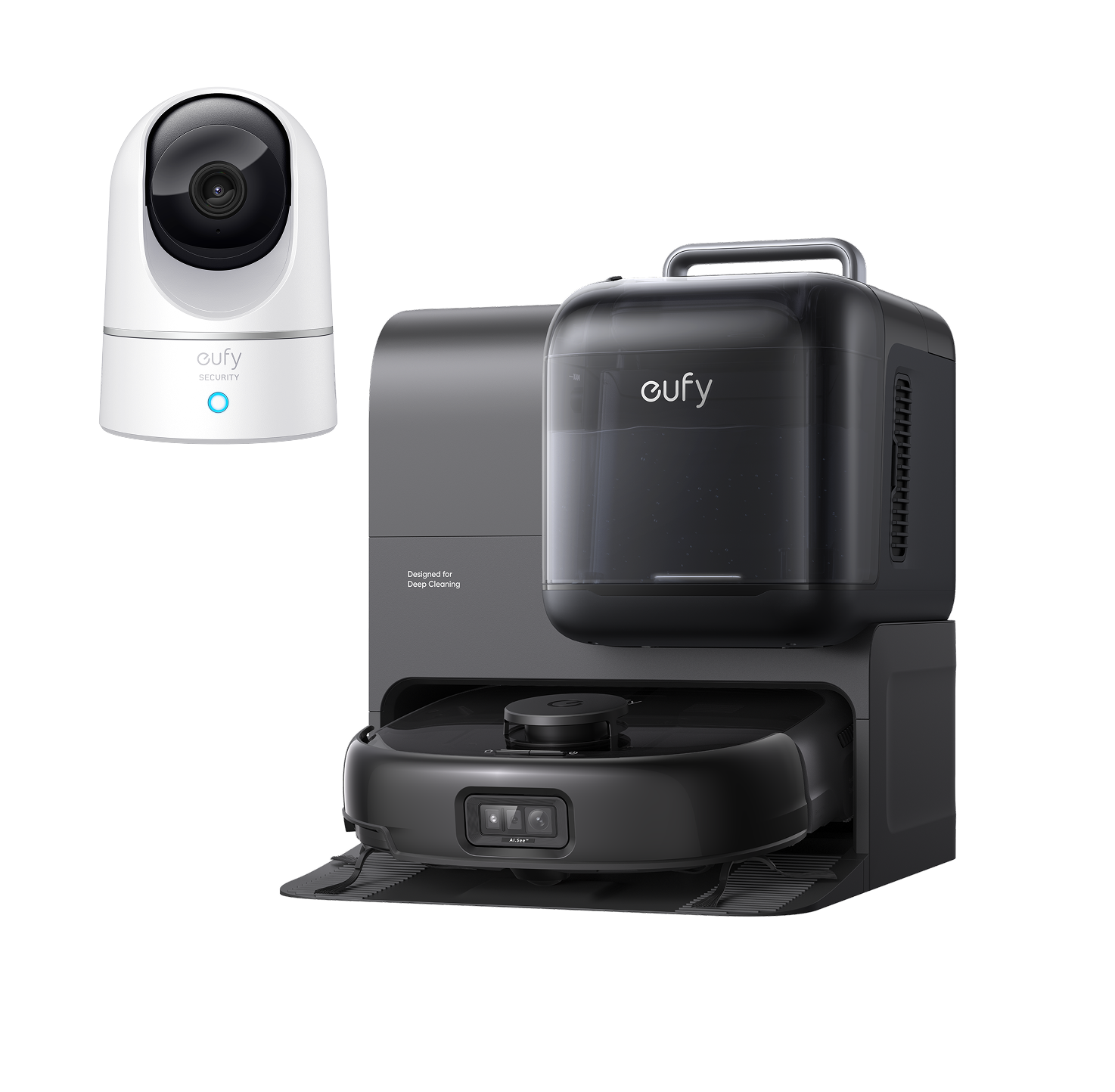 eufy Robot Vacuum Omni E28 + Indoor Cam E220