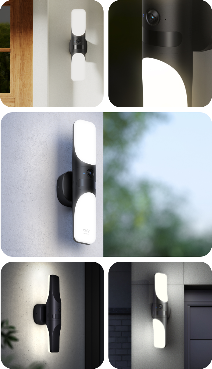 Eufy Wired Wall Light Cam S100 - Caméra de surveillance réseau