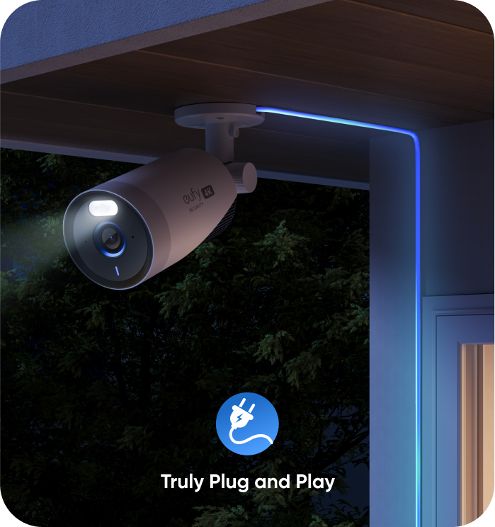 eufy Security eufyCam E330 (Professional) Add-On Camera, Outdoor Security  Camera, 4K Resolution, 24/7 Recording, Plug-in, Enhanced Wi-Fi, Face  Recognition AI, No Monthly Fee, Requires HomeBase 3 