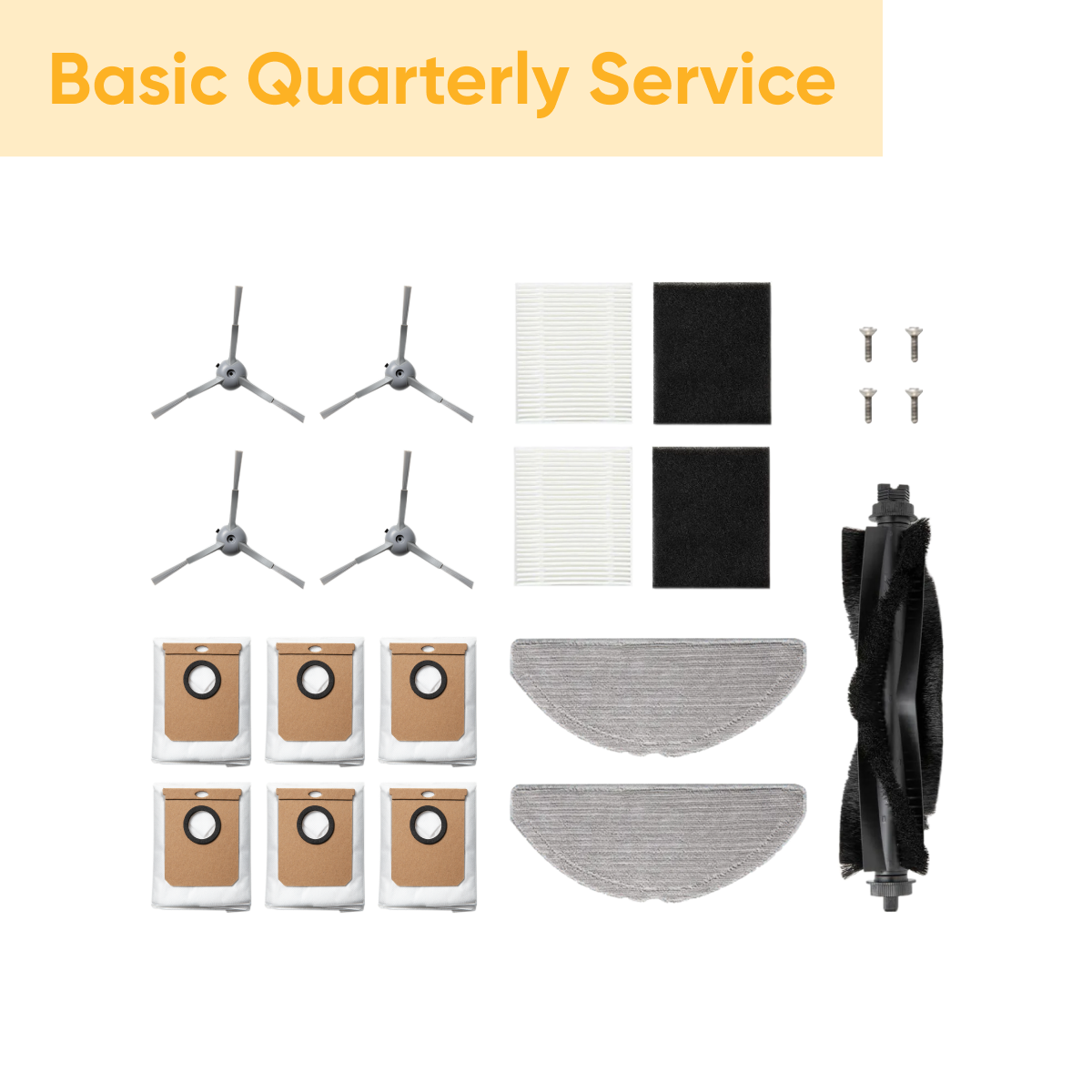 Basic Quarterly Service — eufy L60 Hybrid SES Accessories Subscription Service