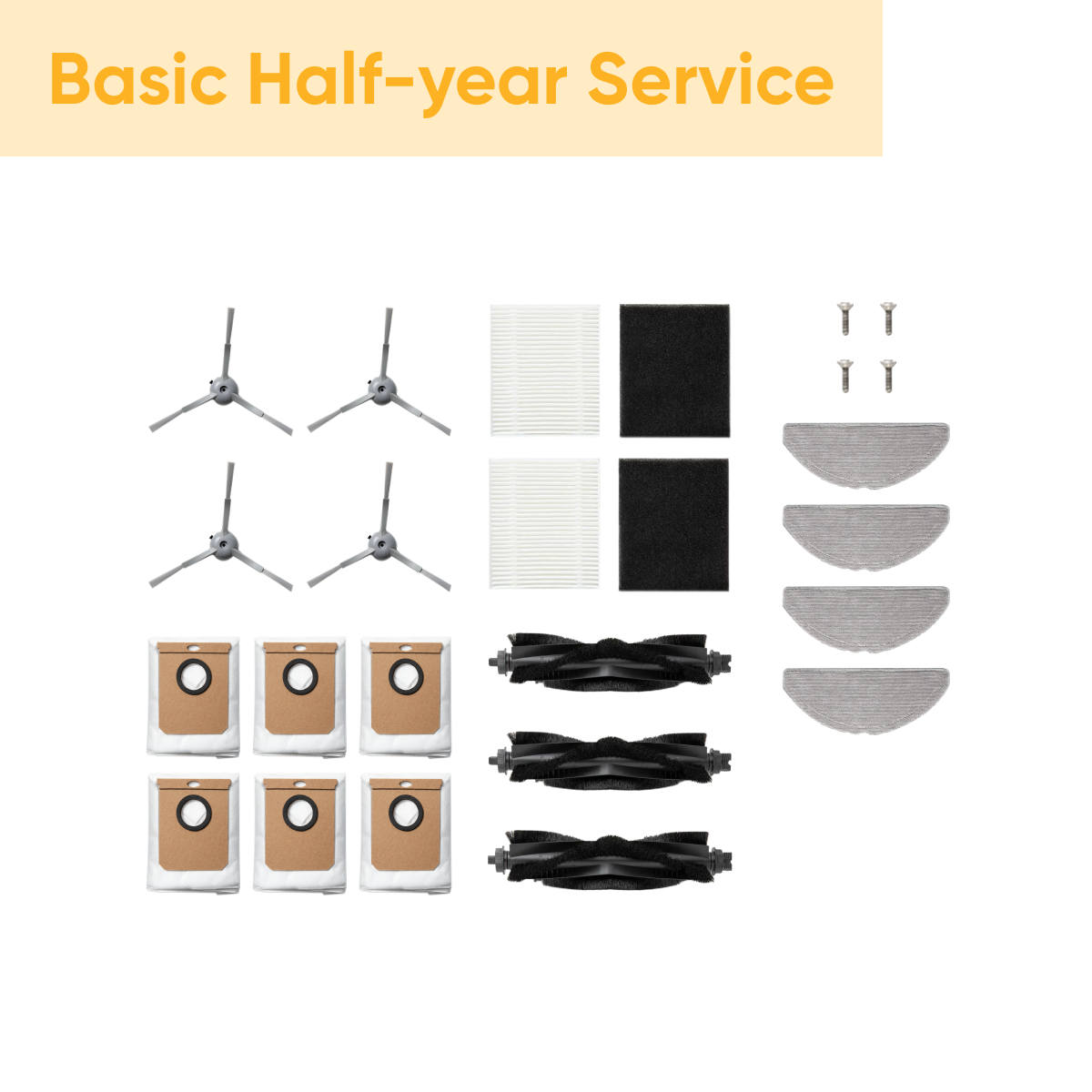 Basic Half-Year Service — eufy L60 Hybrid SES Accessories Subscription Service